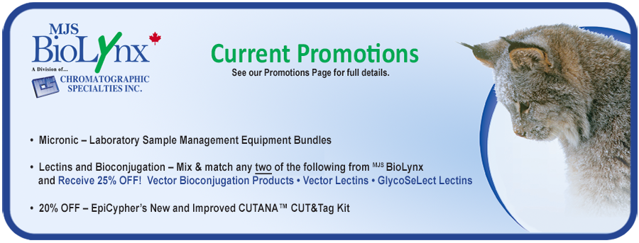 MJS BioLynx – Current Promotions Banner